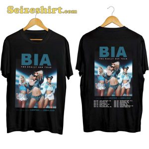BIA The Really Her Tour 2023 With Lakeyah And Lebra Jolie T-shirt