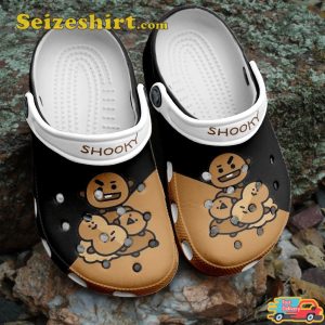 BT21 Shooky Cute BTS Pattern Clogs Shoes