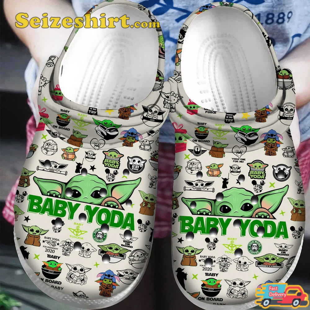 Baby Yoda Hug Jack Daniels Classic Clogs Shoes - Reallgraphics