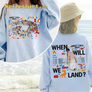 Barry Can’t Swim When Will We Land UK And Europe Tour 2023 T-shirt
