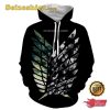 Black Handsome Levi Cool Fan Art 3d Print Hoodie, Sweatshirt