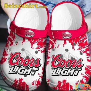 Blue Mountain Magic Coors Light Beer Lover Clogs
