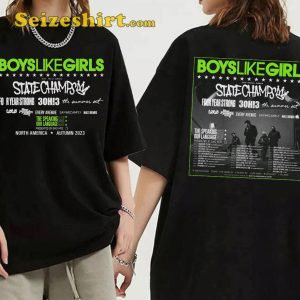 Boys Like Girls Autumn 2023 The Speaking Our Language Tour T-shirt
