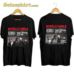 Boys Like Girls The Speaking Our Language Tour 2023 Statechamps Concert T-Shirt