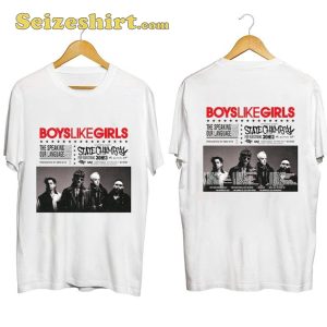 Boys Like Girls The Speaking Our Language Tour 2023 Statechamps Concert T-Shirt