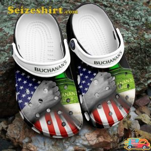 Buchanan Whisky Blended Scotch Whisky American Flag Crocband Shoes