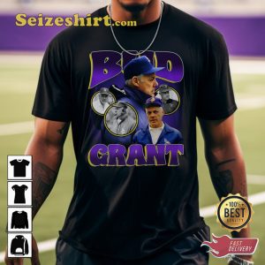 Bud Grant Coaching Legend Minnesota Vikings NFL Football Fanwear T-Shirt