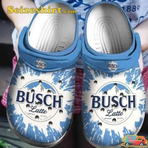 Busch Latte Busch Light The Sound of Refreshment Beer Lovers Clogs