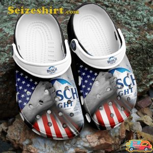 Busch Light Frosty Summit Lager Beer Lover Crocband Shoes