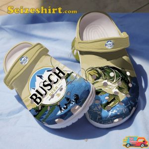 Busch Light Mountain Mist Lager Beer Lover Crocband Shoes