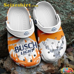 Busch Light Serene Summit Brew Beer Lover Clogs Shoes