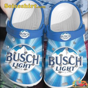 Busch Light Smooth Ascent Beer Beer Lover Crocband Shoes