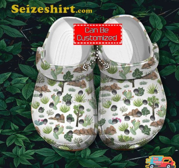 Cactus Garden Worker Ethereal Apparel Clogs Shoes