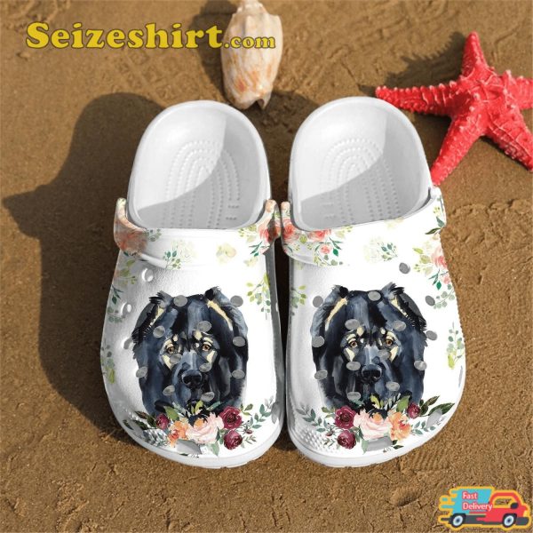 Caucasian Shepherd Dog Lover Crocband Clogs Shoes