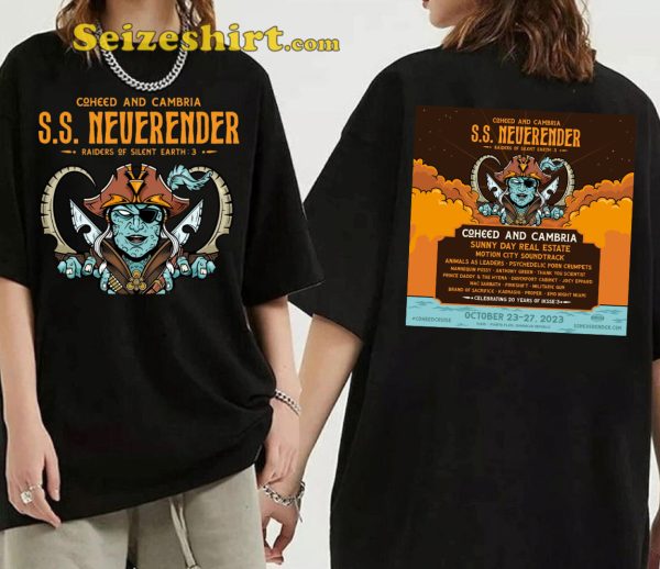 Coheed And Cambria SS Neverender Tour 2023 T-shirt