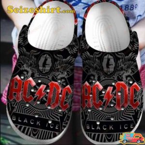 Crocband Music Tour 90s Vintage AC-DC Clog Shoes