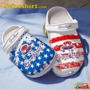 Crown Rotal American Flag Crocband Crocs