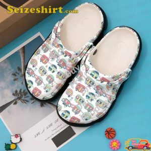 Custom Name Camper Crocs Crocband Shoes Clogs