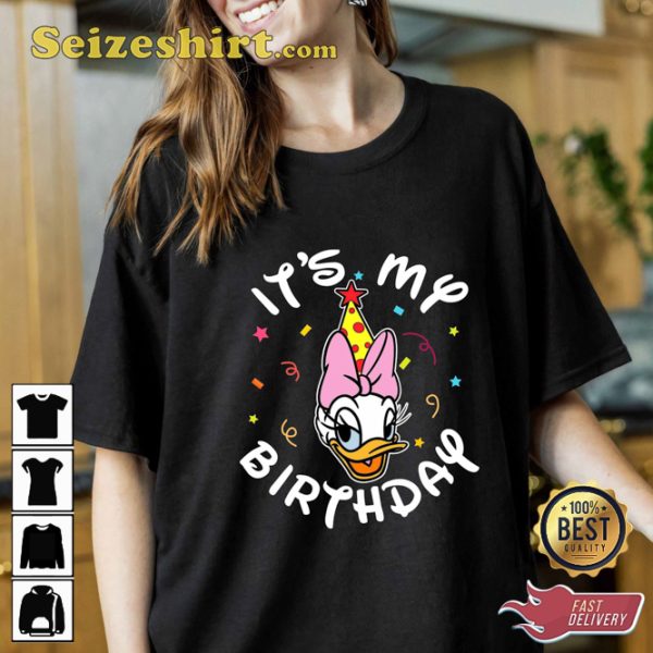 Disney Daisy And Friends Its My Birthday Celebrate T-Shirt