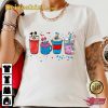 Disney Mickey And Friends Valentine Coffee Latte Drink Cup Inspired T-Shirt