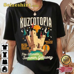 Disney The Emperors New Groove Greeting From Kuzcotopia Cartoon T-Shirt