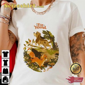 Disney The Fox And The Hound Disney Trip Animal Forest Vibes T-Shirt