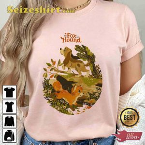 Disney The Fox And The Hound Disney Trip Animal Forest Vibes T-Shirt