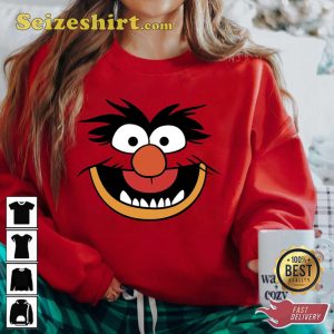 Disney The Muppets Animal Fozzie Bear Big Face Inspired Sweatshirt