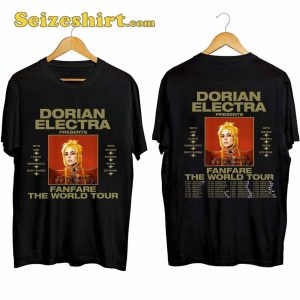 Dorian Electra 2024 Fanfare World Tour Dates T-shirt
