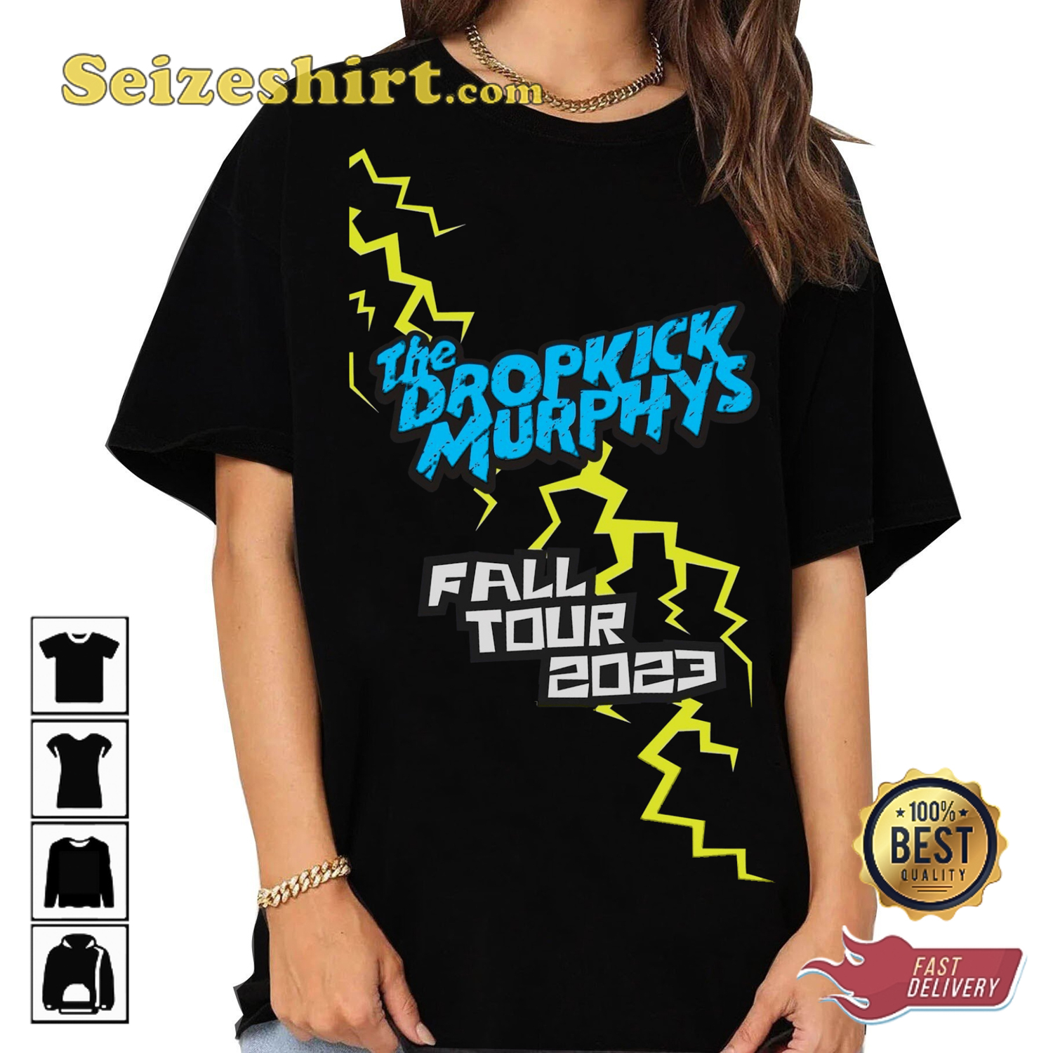 Dropkick Murphys Fall Tour 2023 Music Concert T-shirt