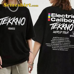 Electric Callboy Tekkno World Tour 2024 T-shirt
