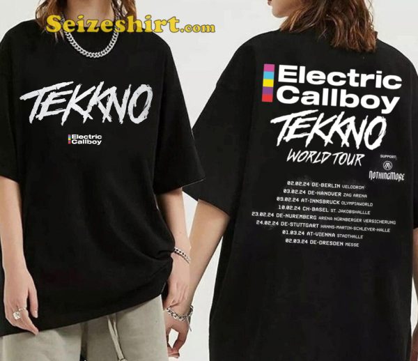 Electric Callboy Tekkno World Tour 2024 T-shirt
