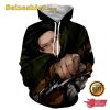 Epic Levi Ackerman Fierce Intense Look Hoodie, 3D Shirts