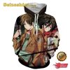 Eren Mikasa Dope Survey Corps Hoodie 3d Sweatshirt