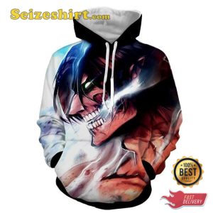 Eren The Founding Titan Dope Style Hoodie, Hoodie, Sweatshirt, 3D Shirts