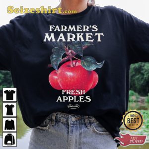 Farmer Market Fresh Apple Aesthetic Vintage Sweatshirt