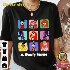 Father and Son Adventure A Goofy Movie Odyssey T-Shirt