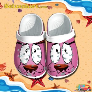 Fear-Conquering Canine Courage The Cowardly Dog Treasures Clogs Shoes