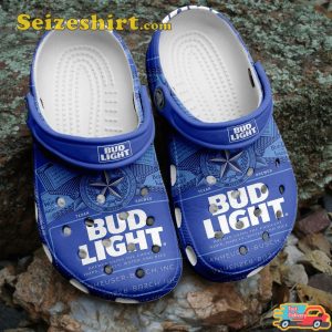 Footwearmerch Bud Light Beer Texan Brewed Clogs