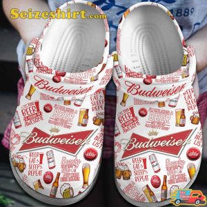Footwearmerch Budweiser This Beer Making Me Awesome Clogs