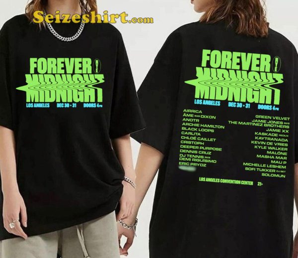 Forever Midnight Festival Los Angeles 2023 Shirt