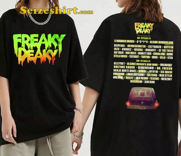 Freaky Deaky Festival 2023 Halloween Camping Shirt