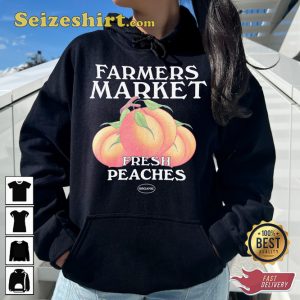 Fresh Farmer Market Peach Aesthetic Vintage Inspired Sweatshirt
