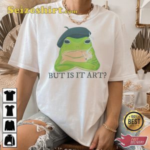 Frog Artist But Is It Art Funny Toad T-Shirt