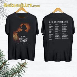 From The Fire Zac Brown Band 2023 Tour T-shirt