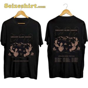 Gregory Alan Isakov Setlist Appaloosa Bones Tour 2023 T-shirt