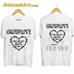 Grouplove And Bully Tour 2024 Rock and Roll You Won’t Save Me Shirt
