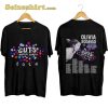 Guts Olivia Rodrigo Setlist Tour 2024 T-shirt