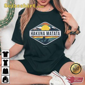 Hakuna Matata Diamond Logo Animal Disney The Lion King T-Shirt