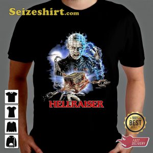 Hellraiser Pinhead Hell Horror Movie Skeleton T-Shirt